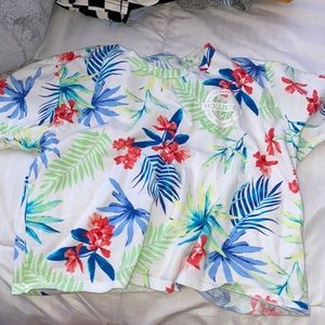 Tropical crop top